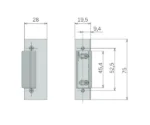 YALE YF16173-2 Ηλεκτρικό Κυπρί